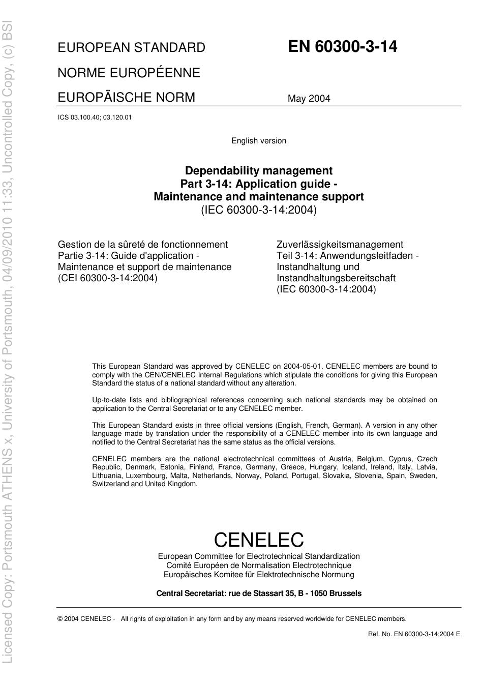 BS EN 60300-3-142004.pdf_第3页