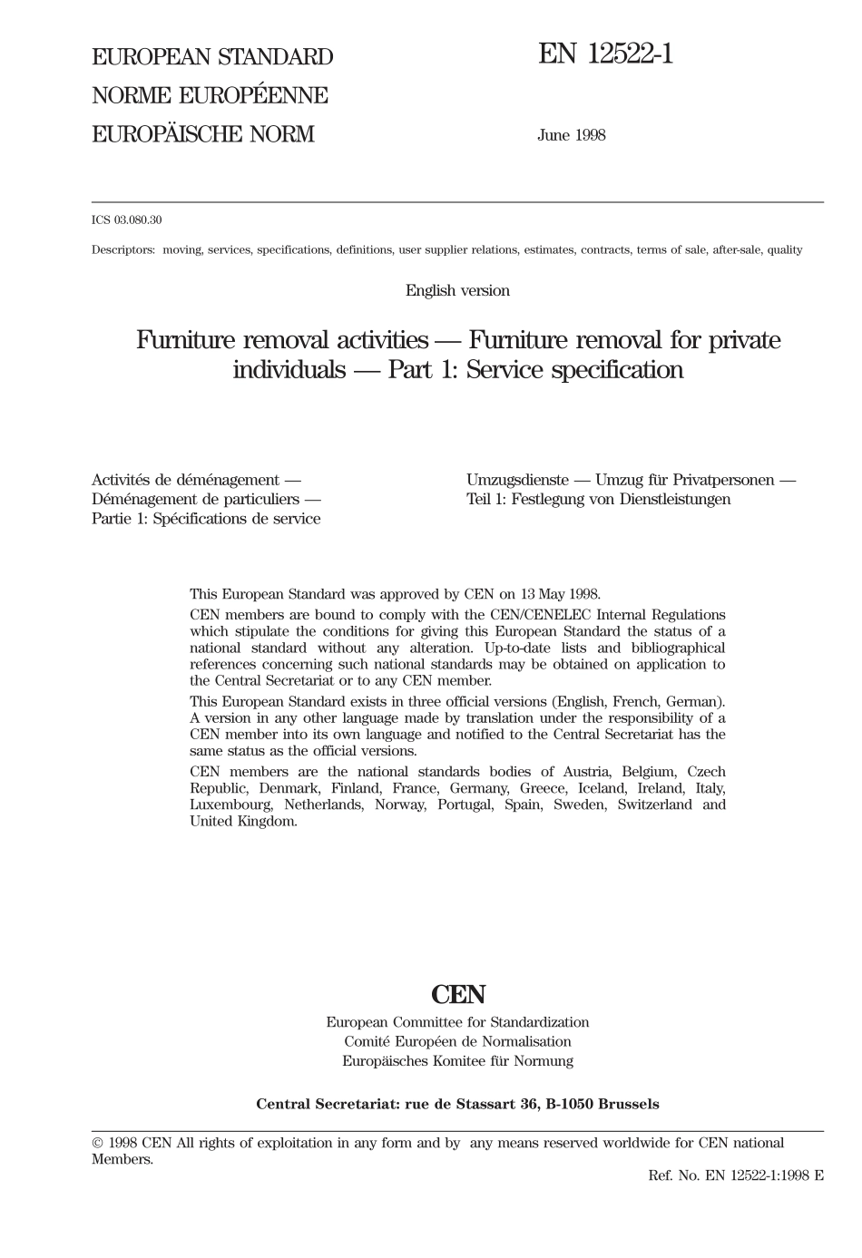 BS EN 12522-1-1998.pdf_第3页