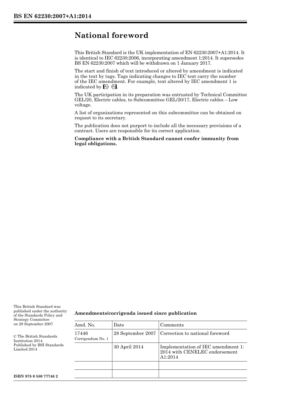 BS EN 62230-2007 + A1-2014.pdf_第2页