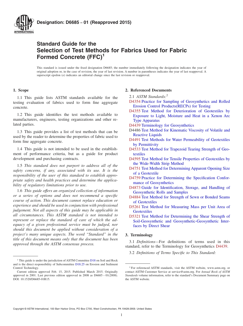 ASTM D6685 - 01 (2015).pdf_第1页
