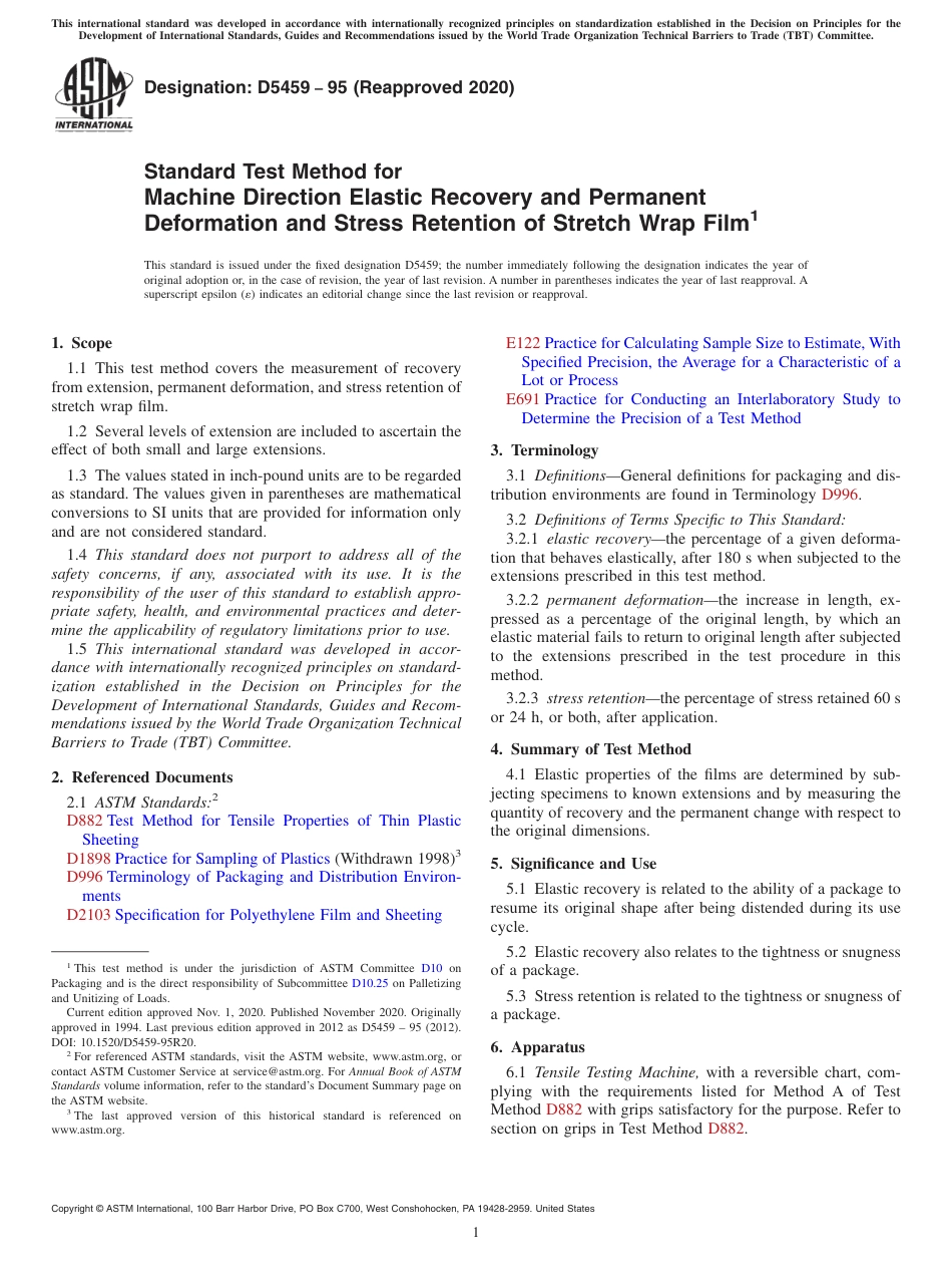 ASTM D5459 - 95 (2020).pdf_第1页