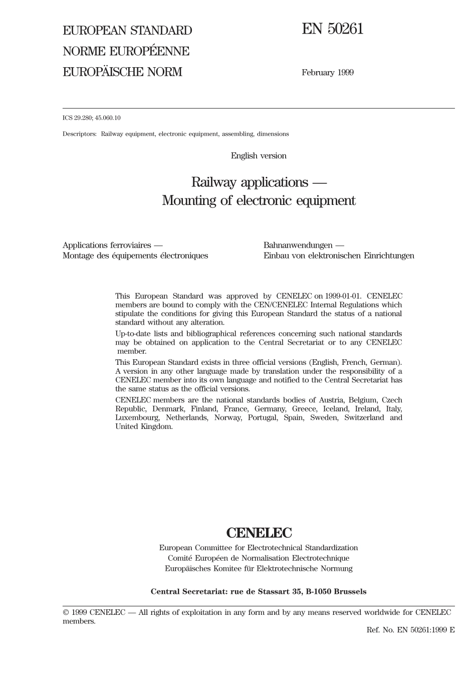 BS EN 50261-1999.pdf_第3页