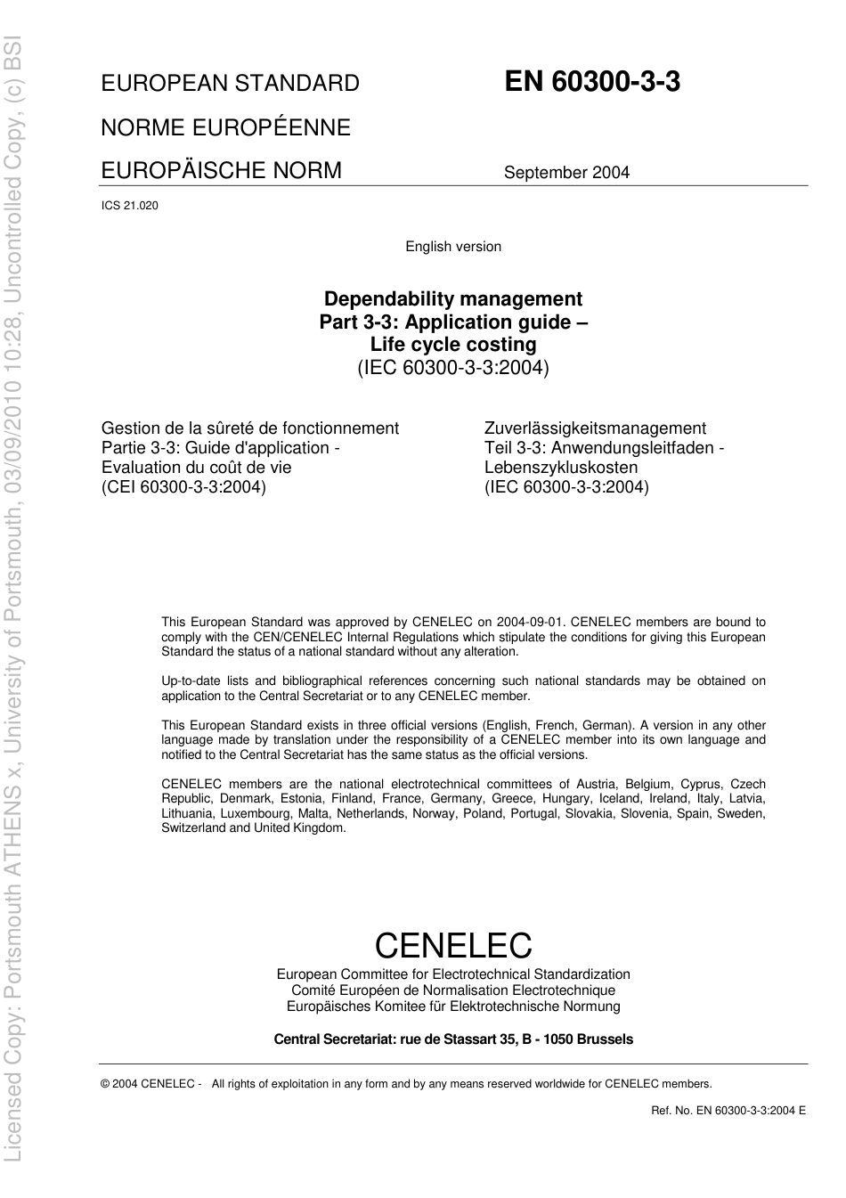 BS EN 60300-3-32004.pdf_第3页