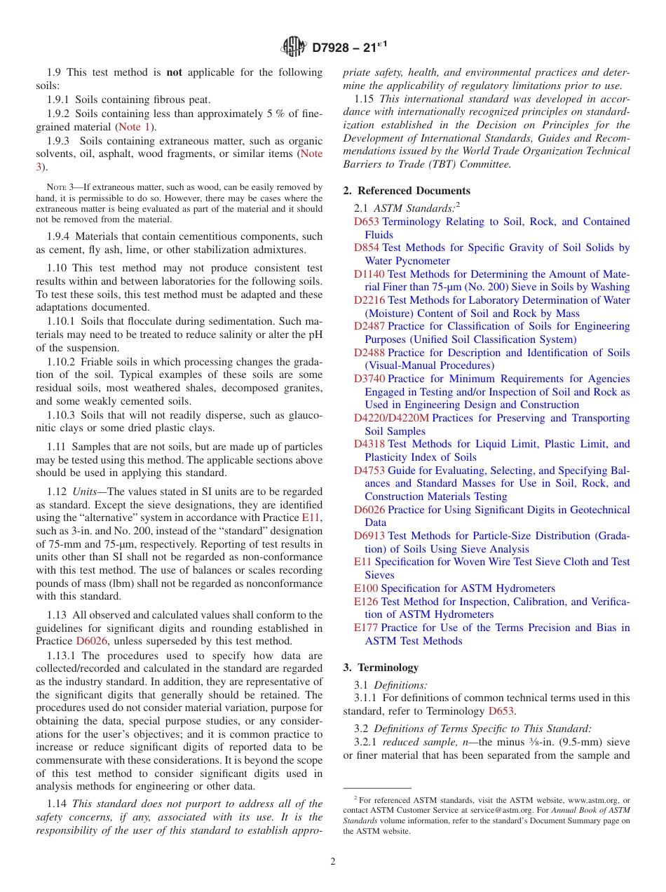 ASTM D7928 - 21e1.pdf_第2页