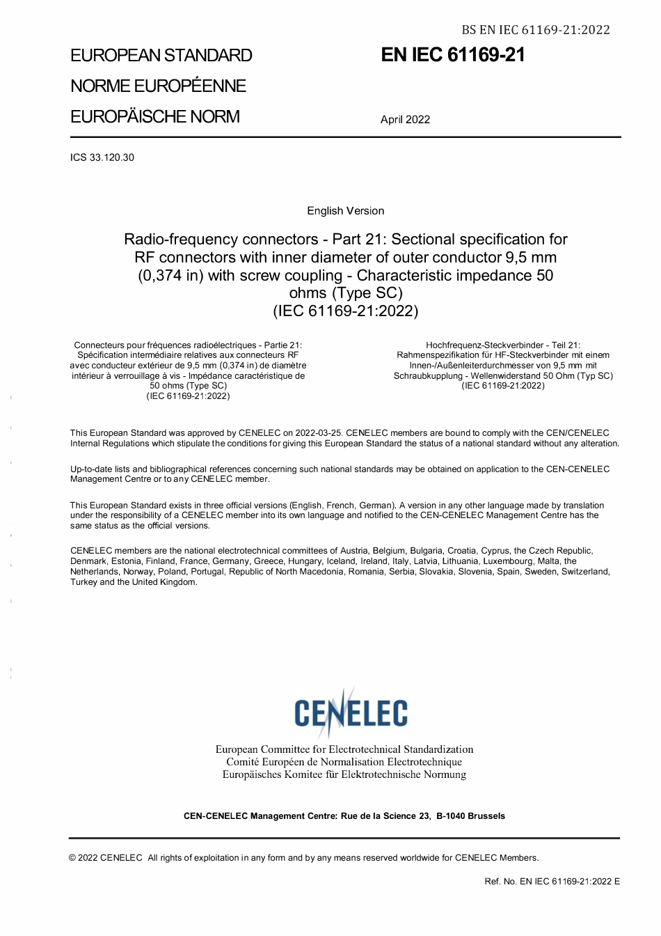 BS EN IEC 61169-21-2022.pdf_第2页