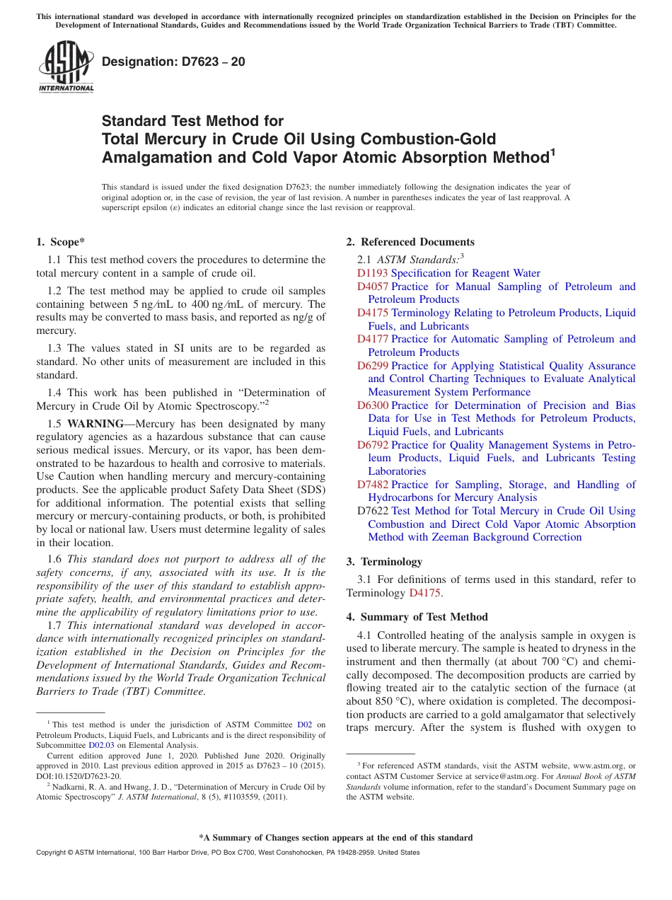 ASTM D7623 - 20.pdf_第1页