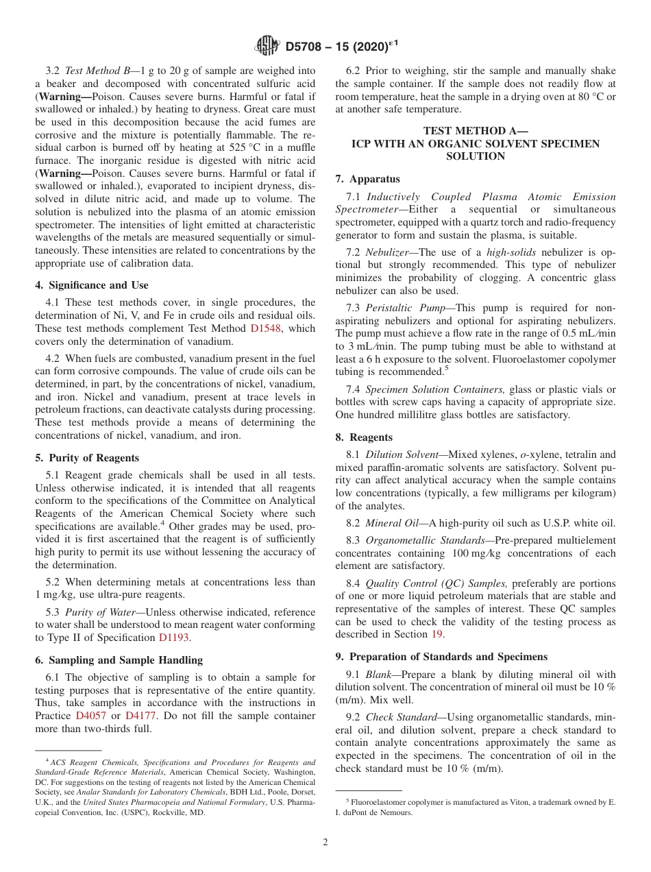ASTM D5708 - 15 (2020)e1.pdf_第2页