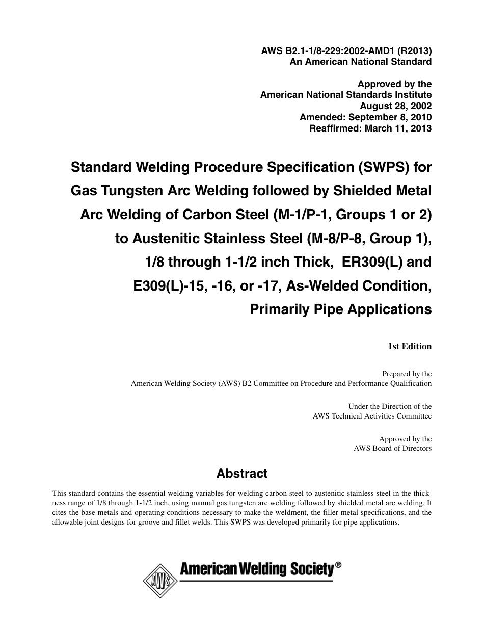 AWS B2.1-1 - 8-229-2002-AMD1-2010 (2013).pdf_第2页