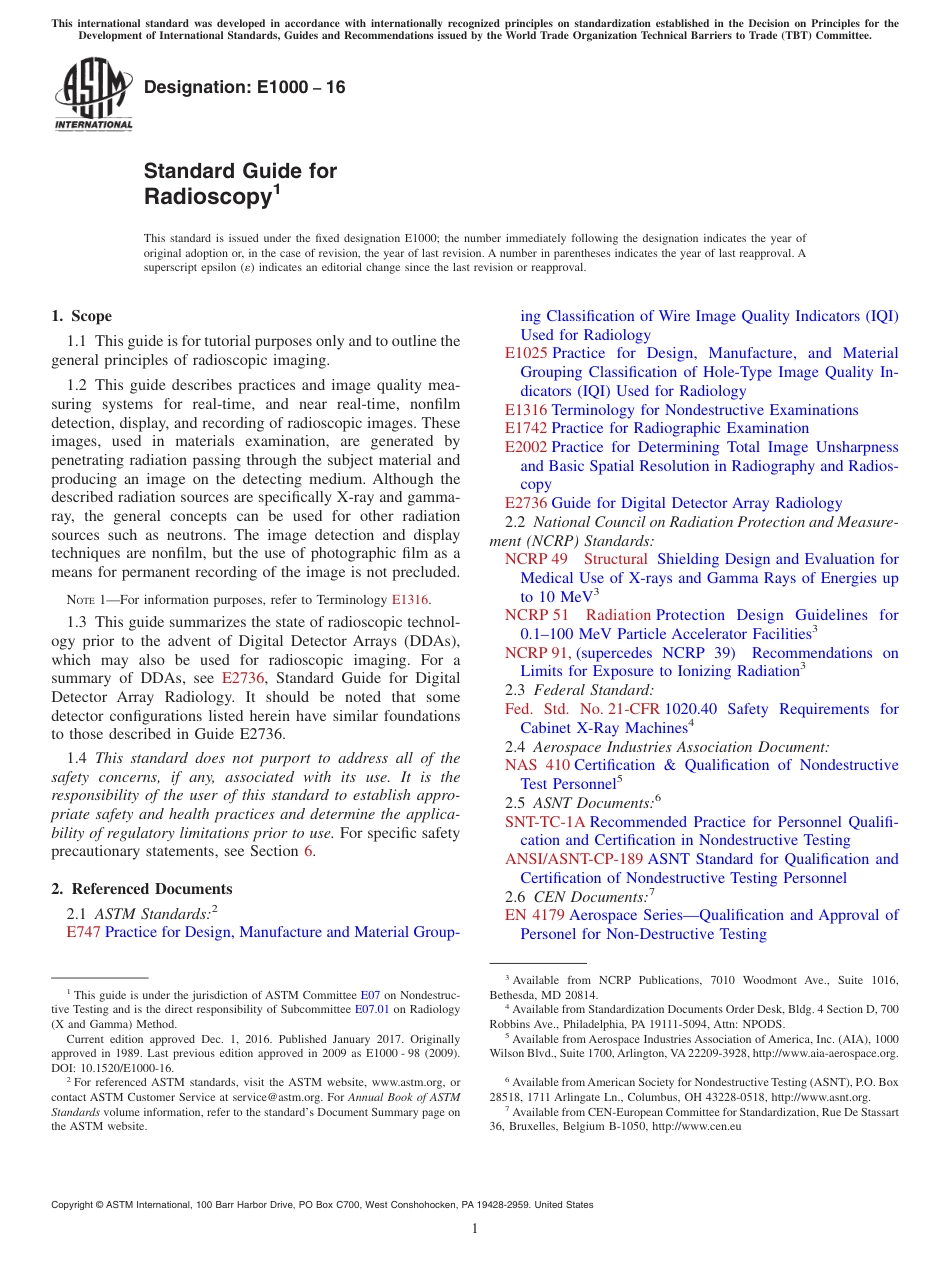 ASTM E1000 - 16.pdf_第1页