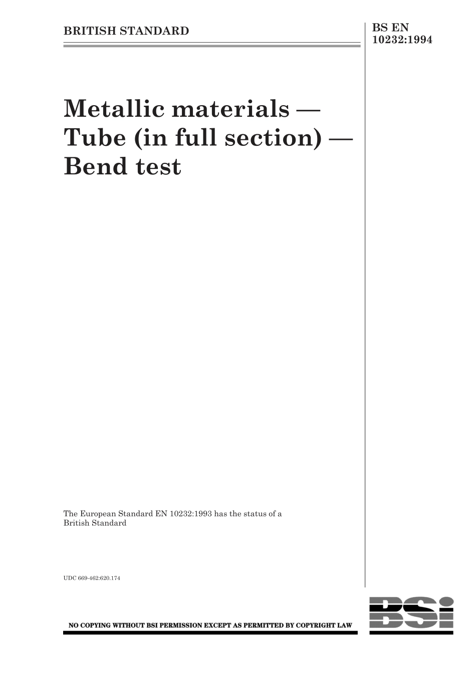 BS EN 10232-1994 (1999).pdf_第1页