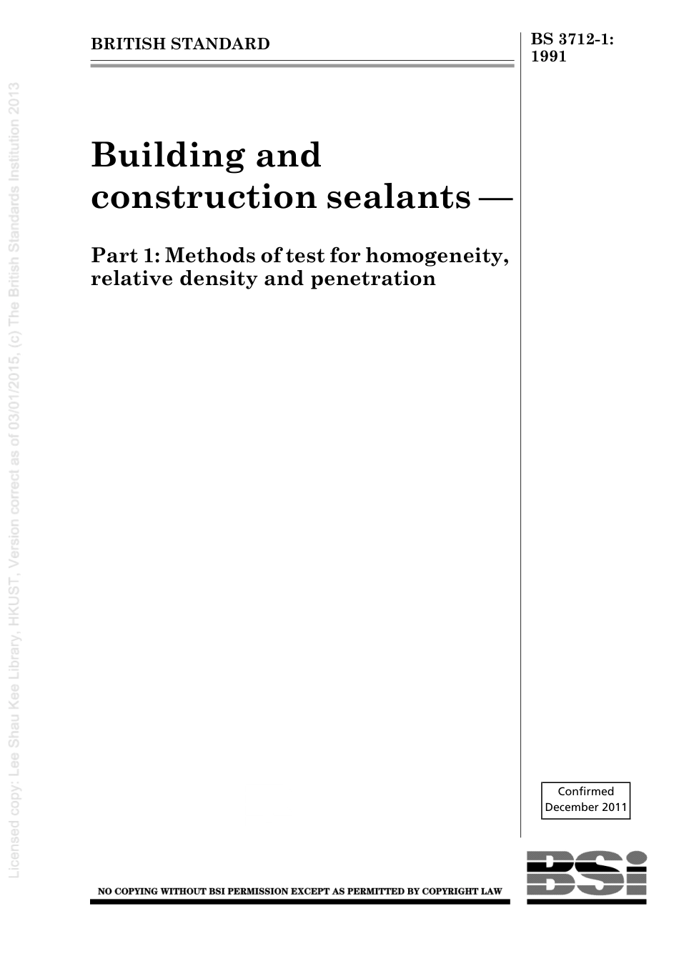 BS 03712-1-1991 (2011).pdf_第1页