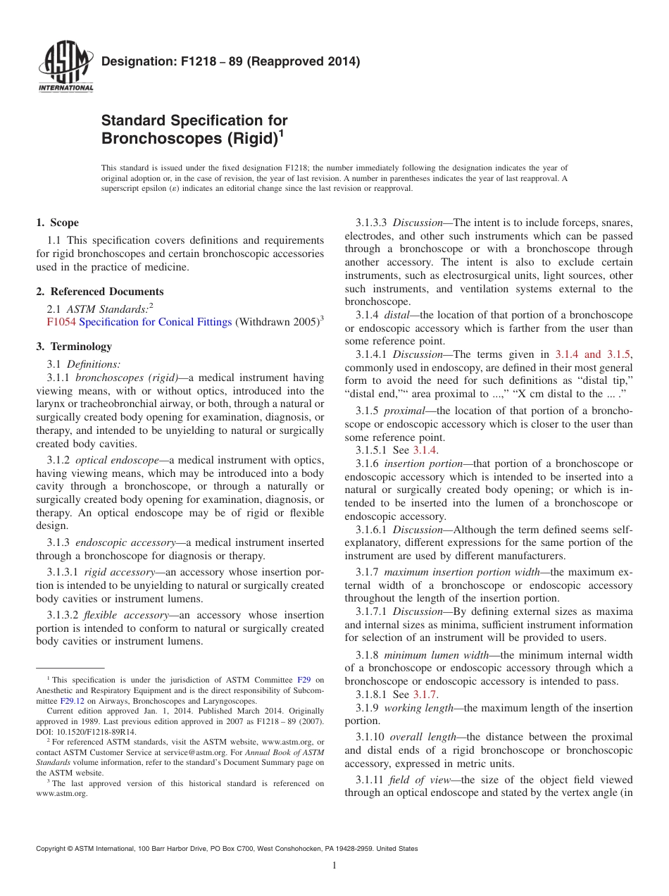 ASTM F1218 - 89 (2014).pdf_第1页