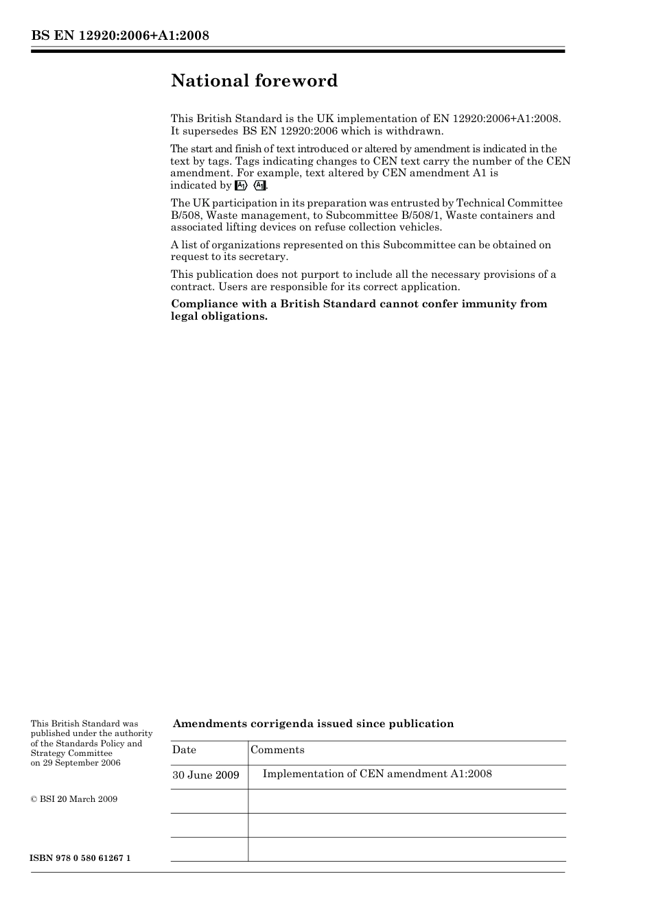 BS EN 12920-2006 + A1-2008 (2009).pdf_第2页