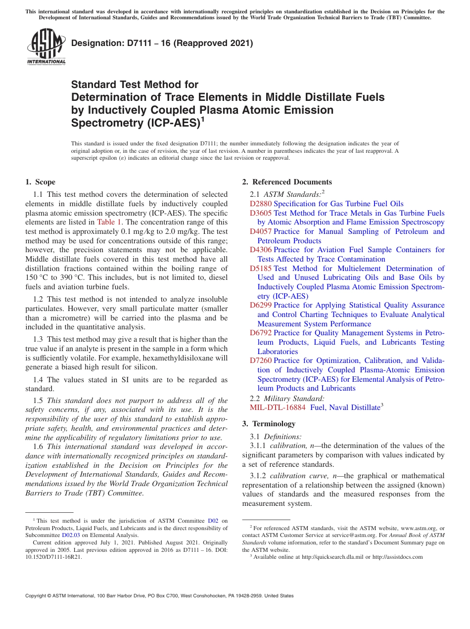 ASTM D7111 - 16 (2021).pdf_第1页