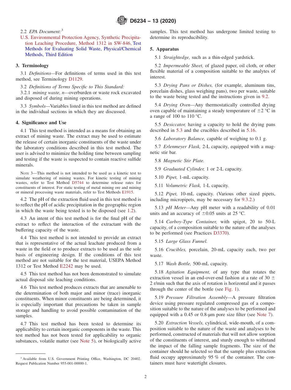 ASTM D6234 - 13 (2020).pdf_第2页
