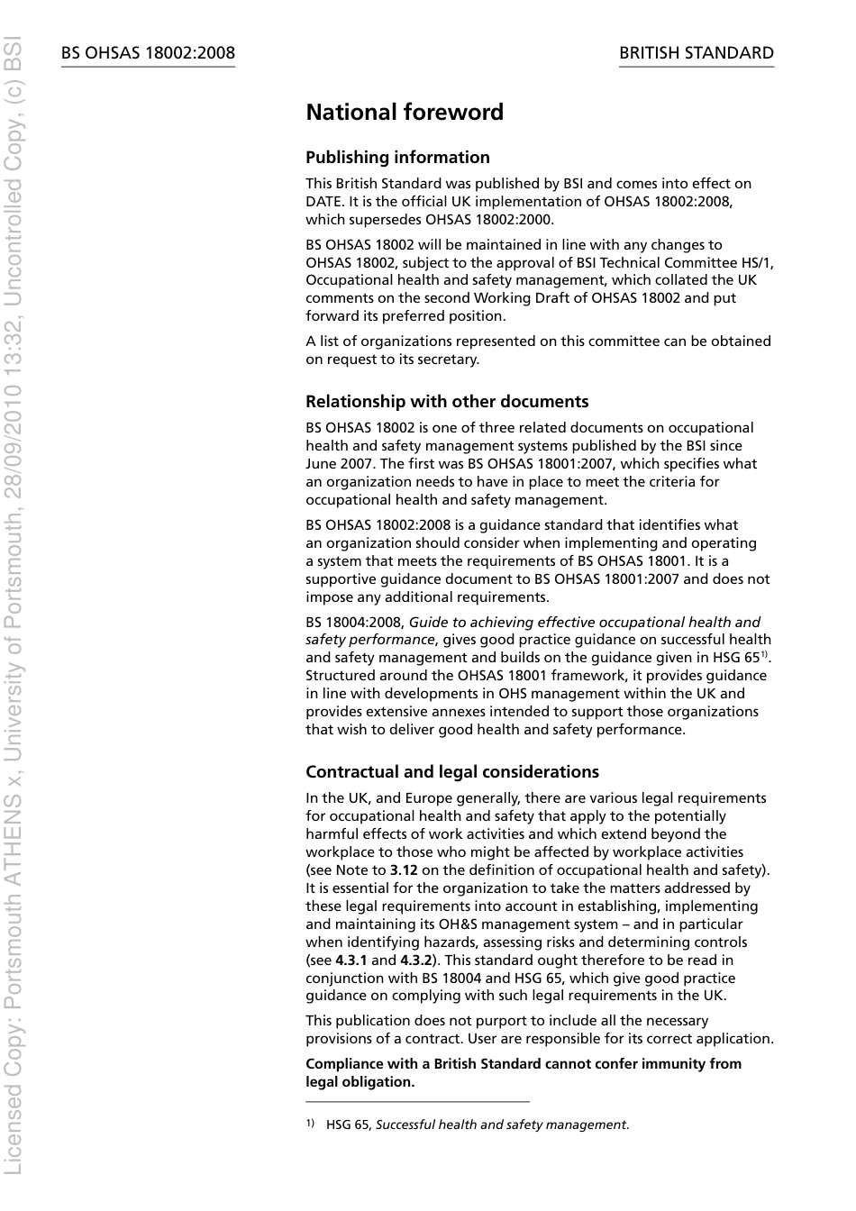 BS OHSAS 180022008.pdf_第2页