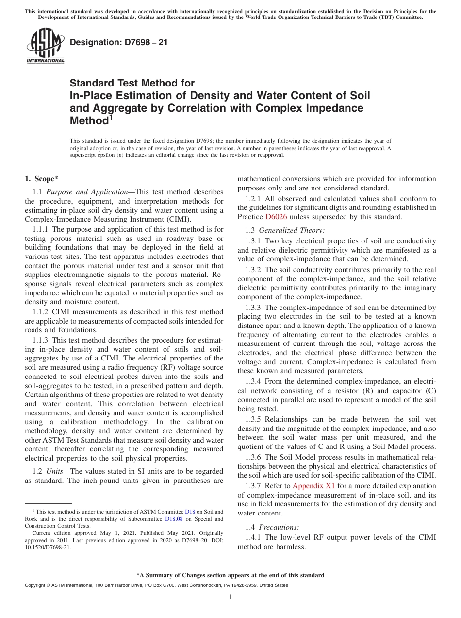 ASTM D7698 - 21.pdf_第1页