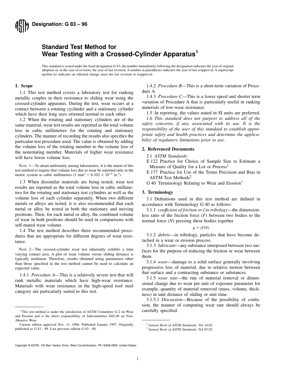 ASTM G83 - 96.pdf_第1页