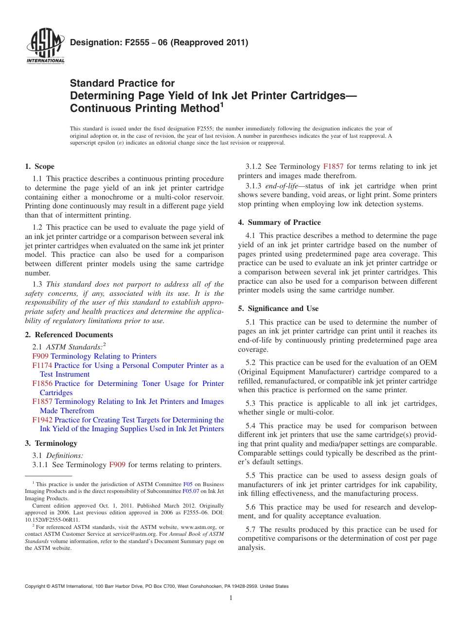 ASTM F2555 - 06 (2011).pdf_第1页