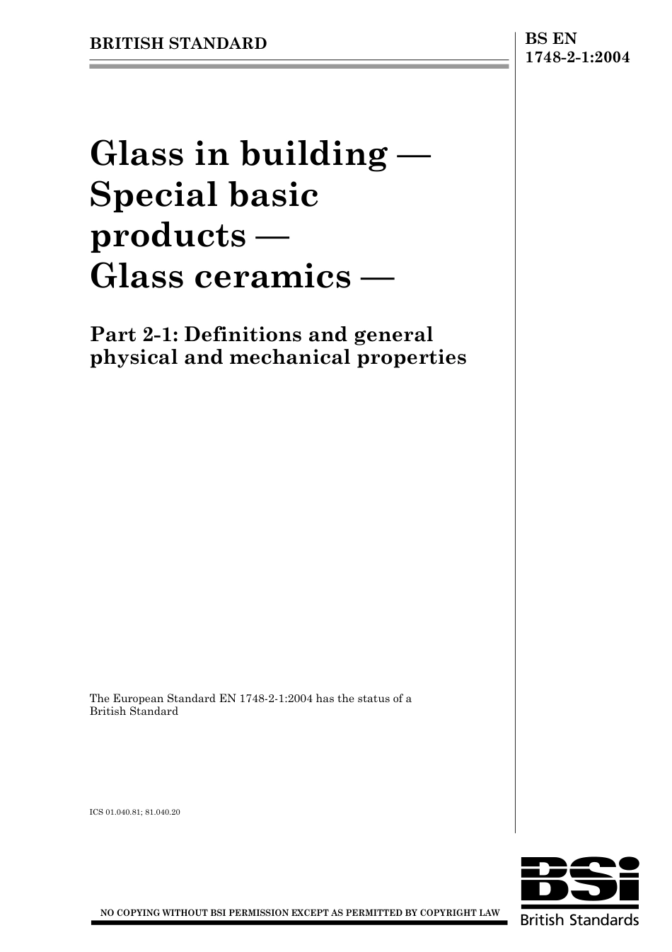 BS EN 01748-2-1-2004.pdf_第1页