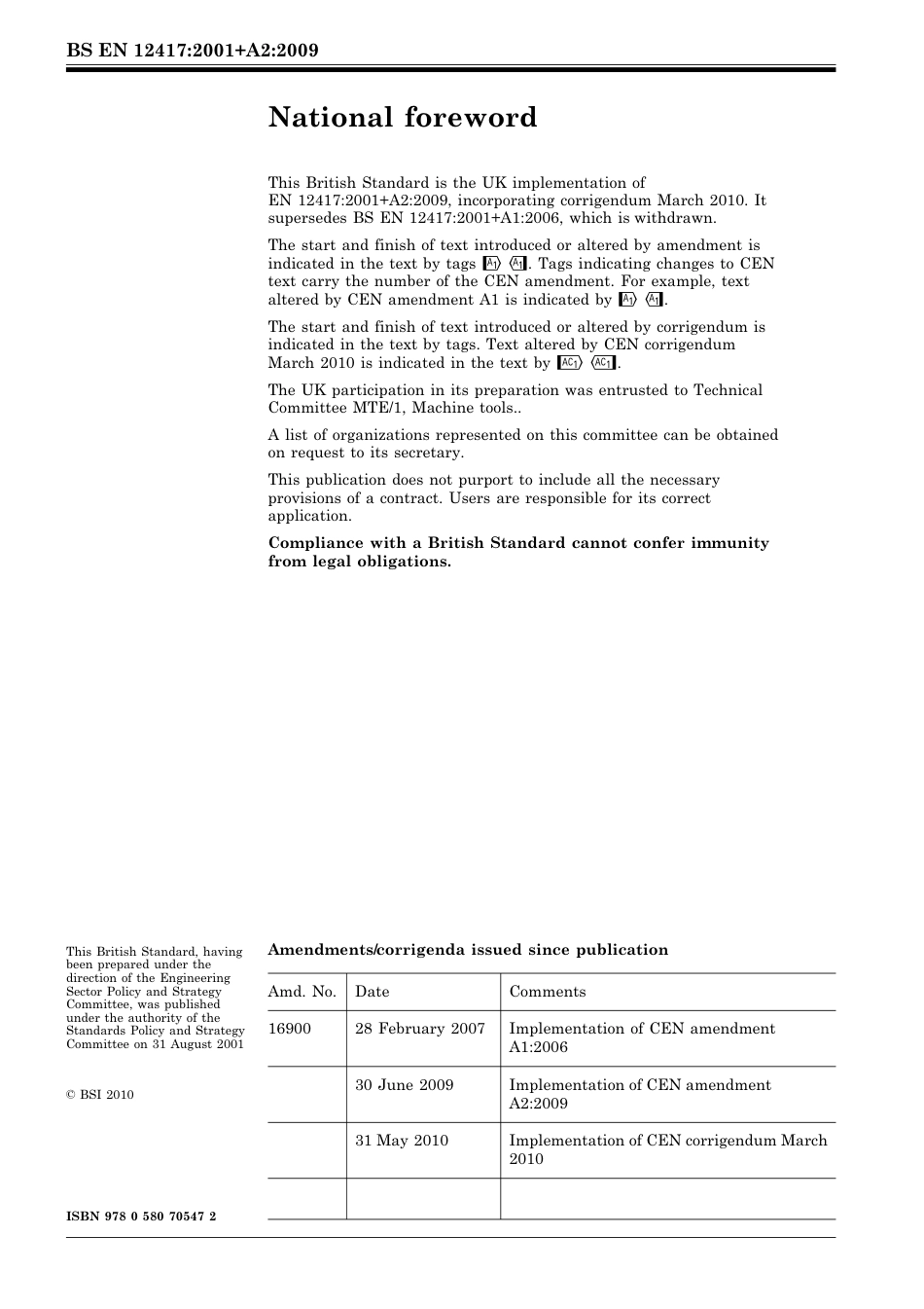 BS EN 12417-2001 + A2-2009 (2010).pdf_第2页