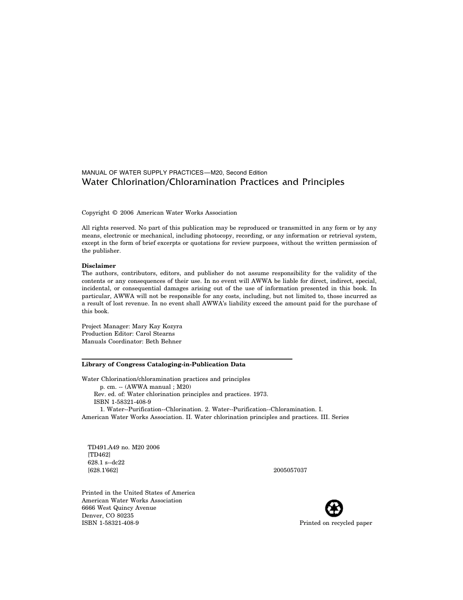 AWWA Manual M20 2006.pdf_第3页