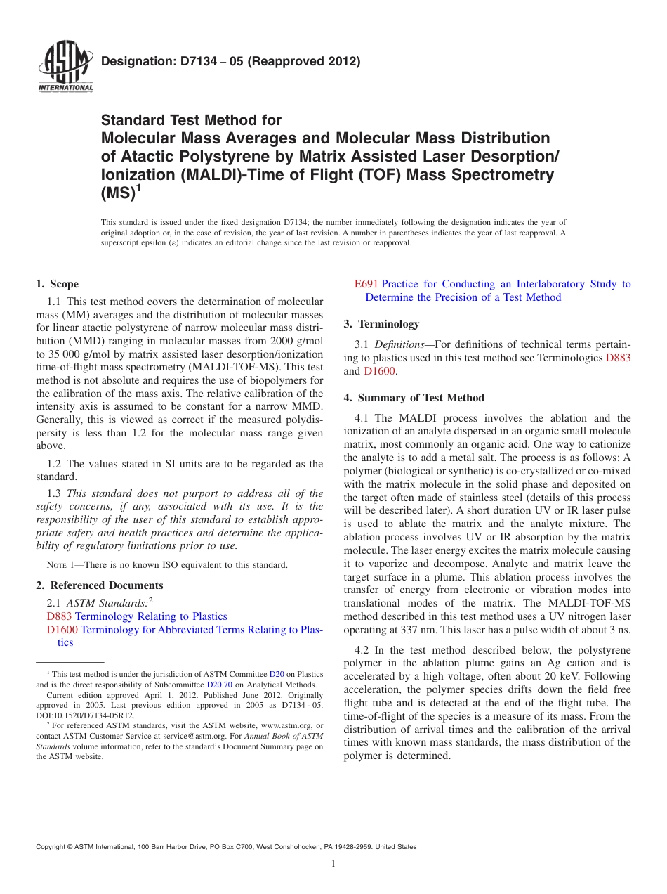 ASTM D7134 - 05 (2012).pdf_第1页
