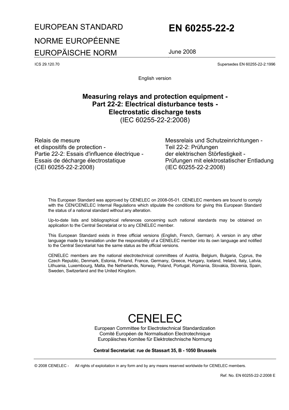 BS EN 60255-22-2-2008.pdf_第3页