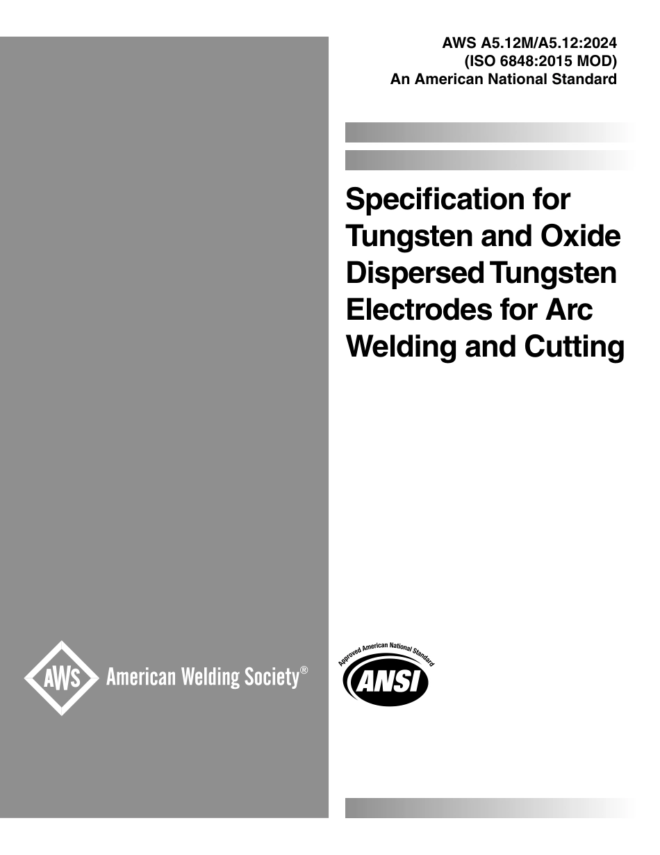 AWS A5.12M - A5.12-2024.pdf_第1页