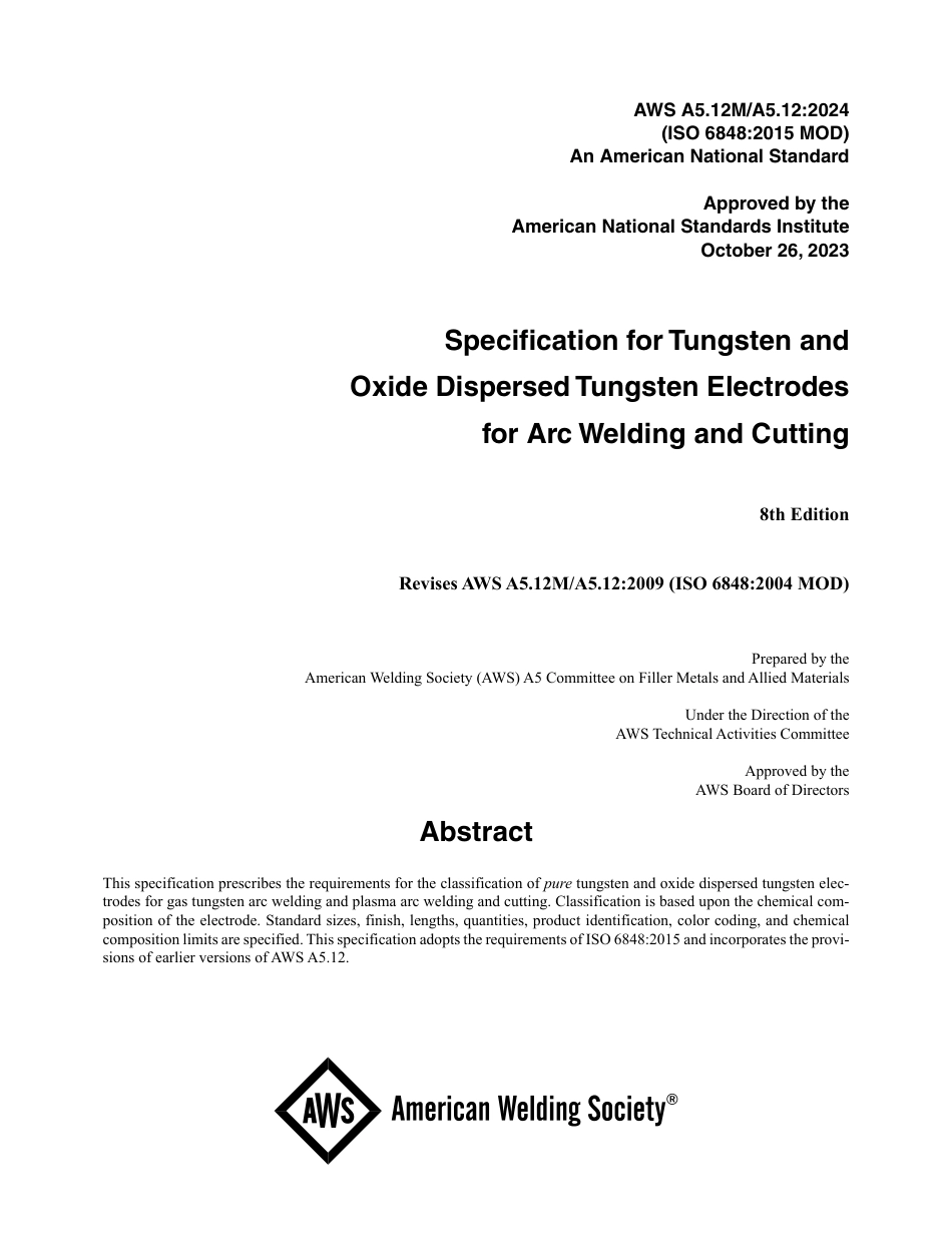 AWS A5.12M - A5.12-2024.pdf_第2页
