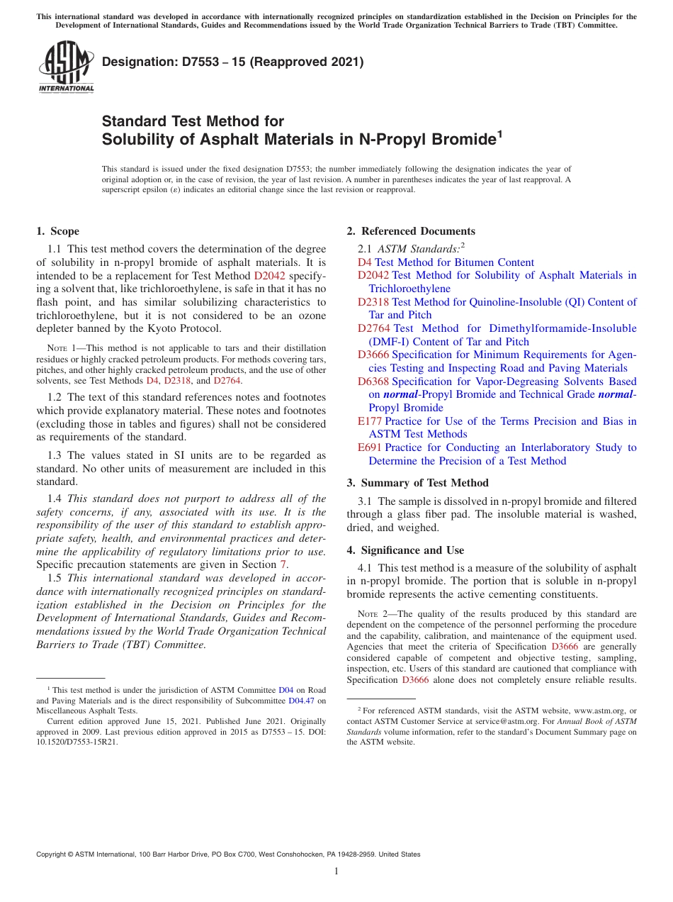 ASTM D7553 - 15 (2021).pdf_第1页