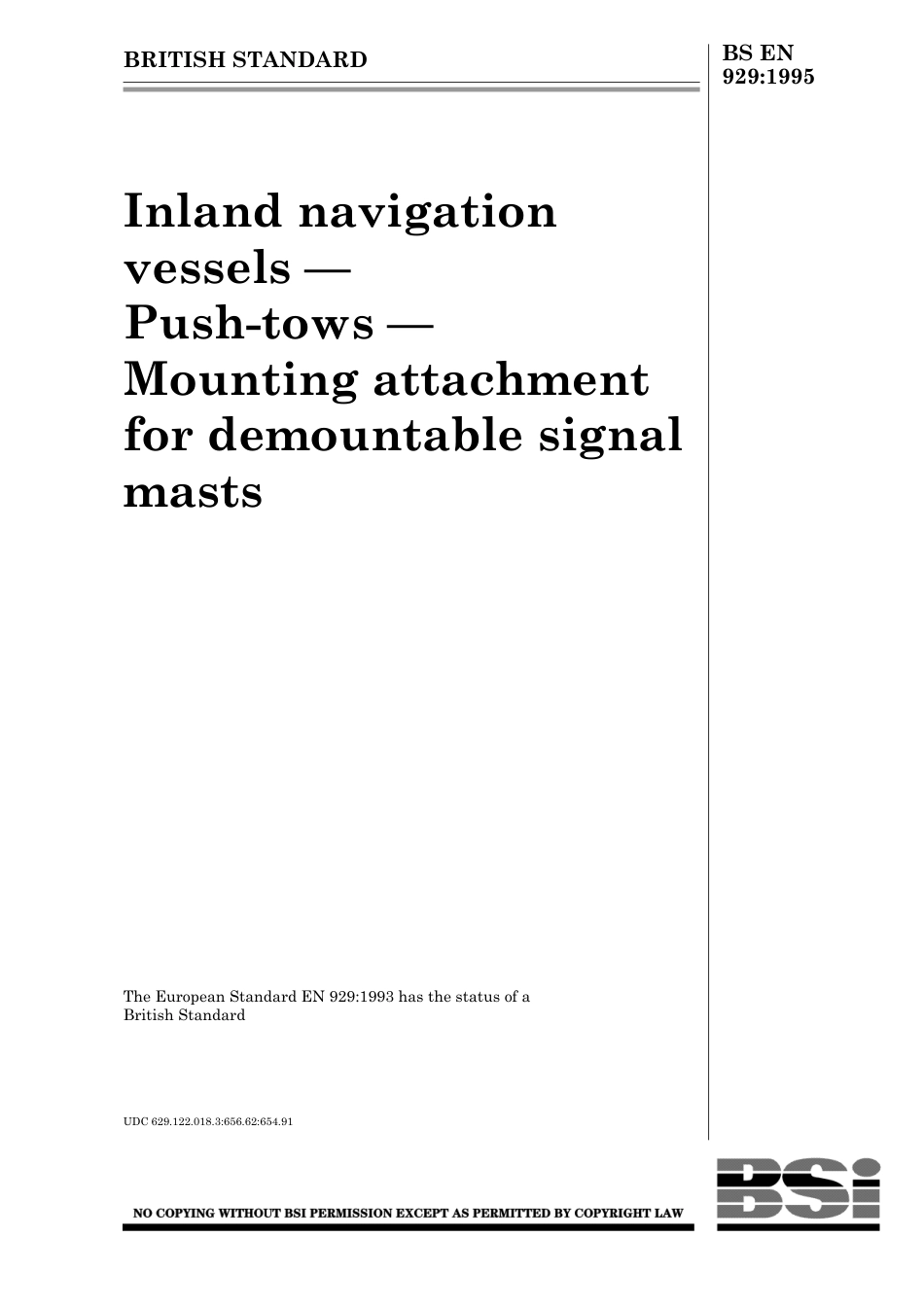 BS EN 00929-1995 (1999).pdf_第1页