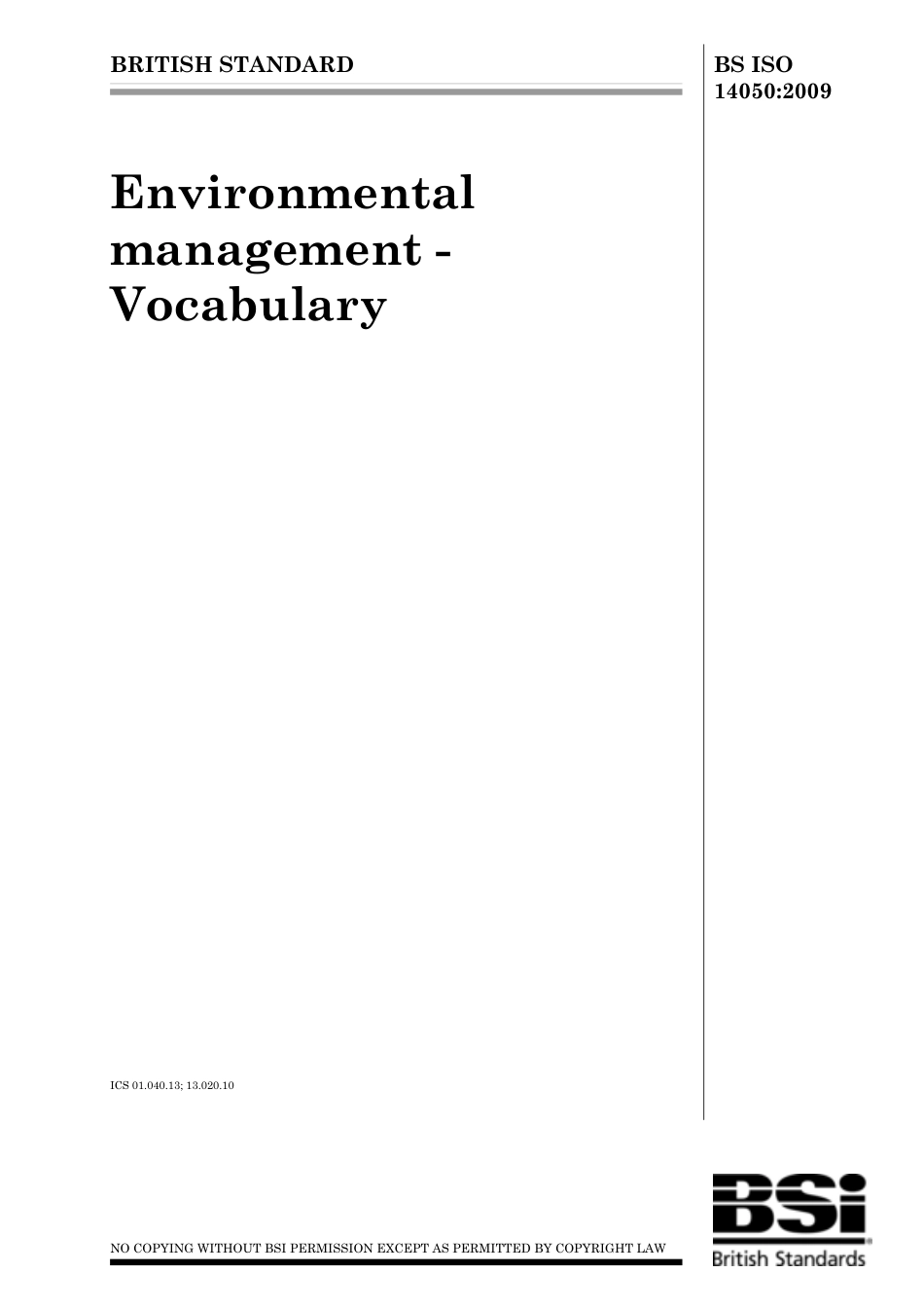 BS ISO 14050 2009.pdf_第1页