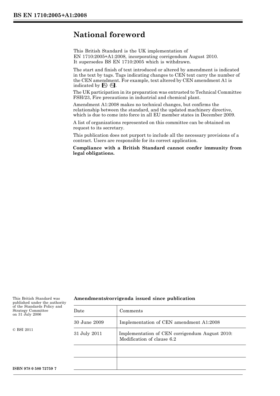 BS EN 01710-2005 + A1-2008 (2011).pdf_第2页