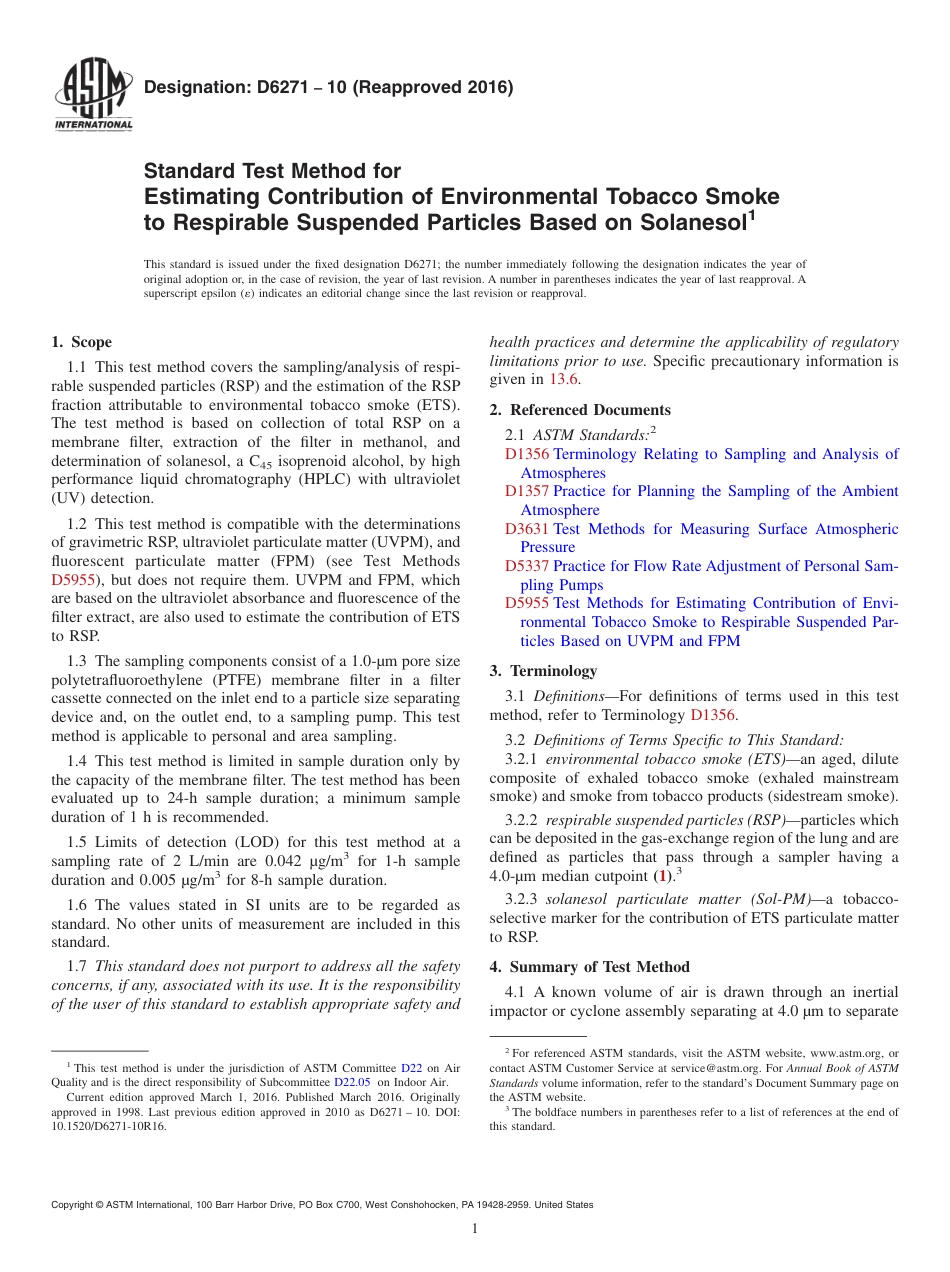 ASTM D6271 - 10 (2016).pdf_第1页
