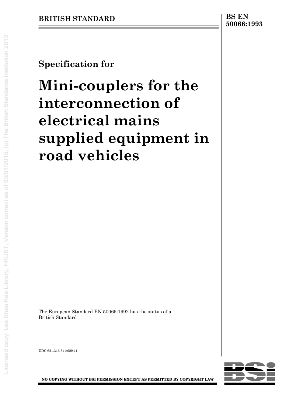 BS EN 50066-1993 (2000).pdf_第1页