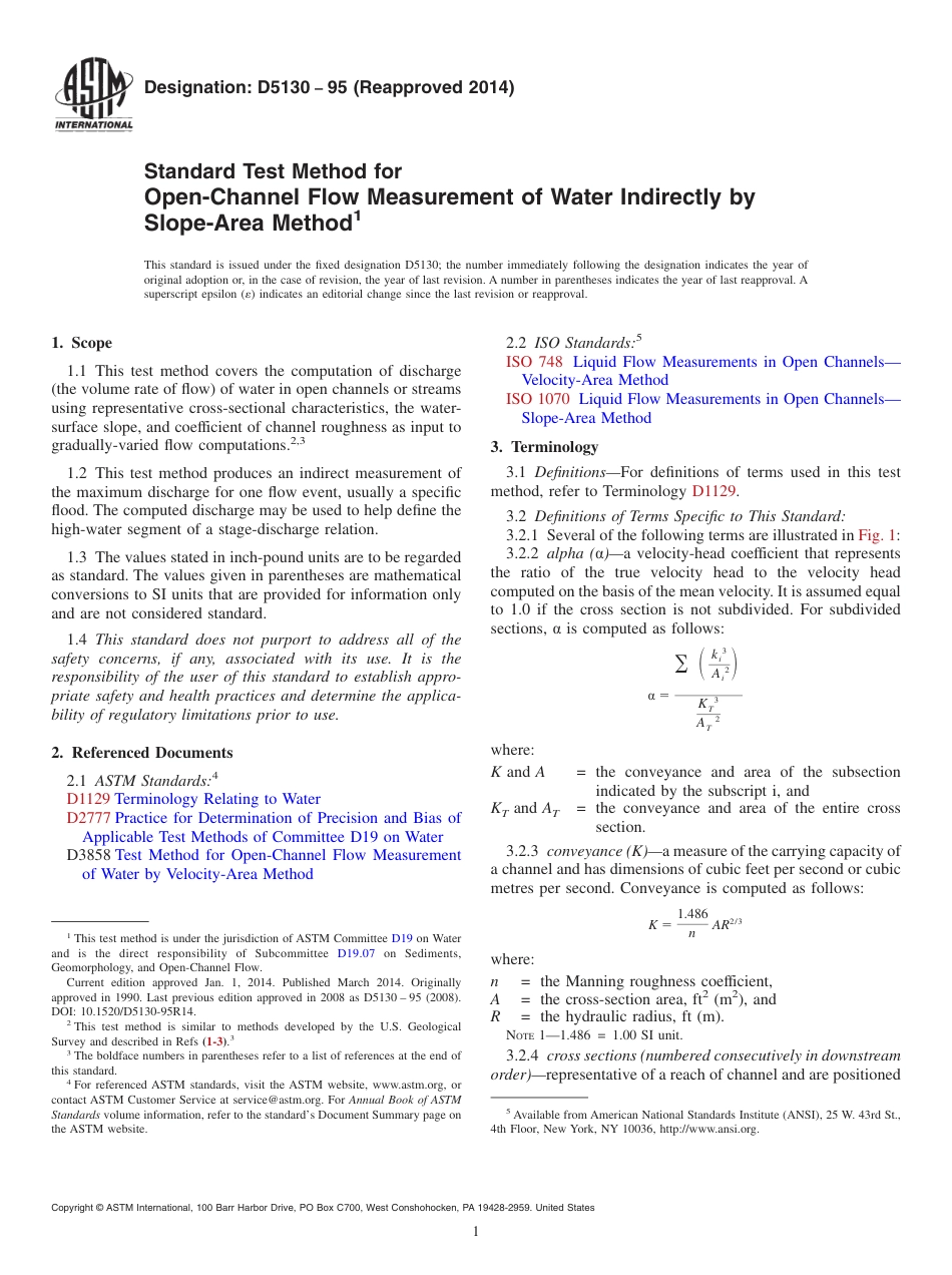 ASTM D5130 - 95 (2014).pdf_第1页