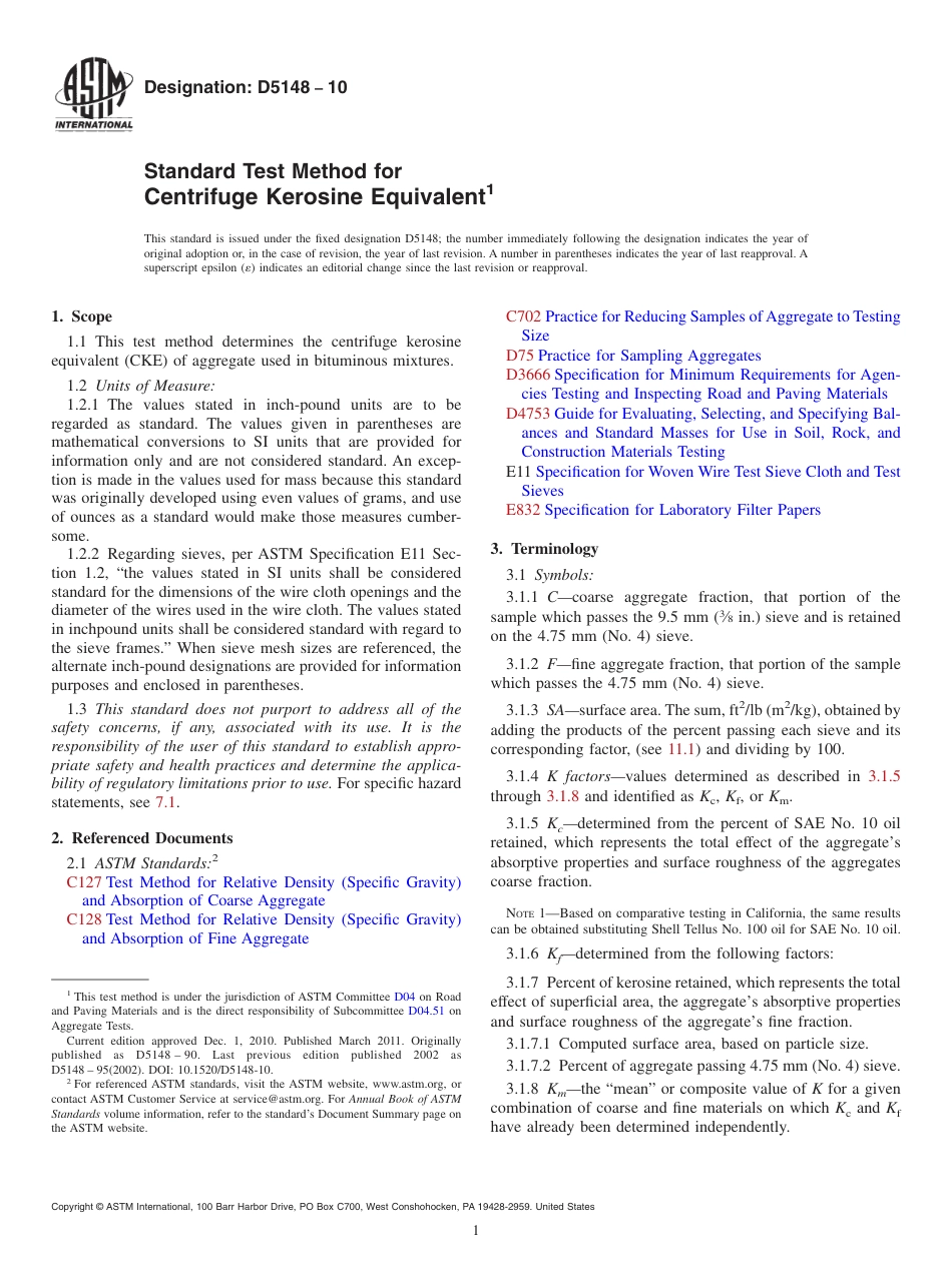 ASTM D5148 - 10.pdf_第1页