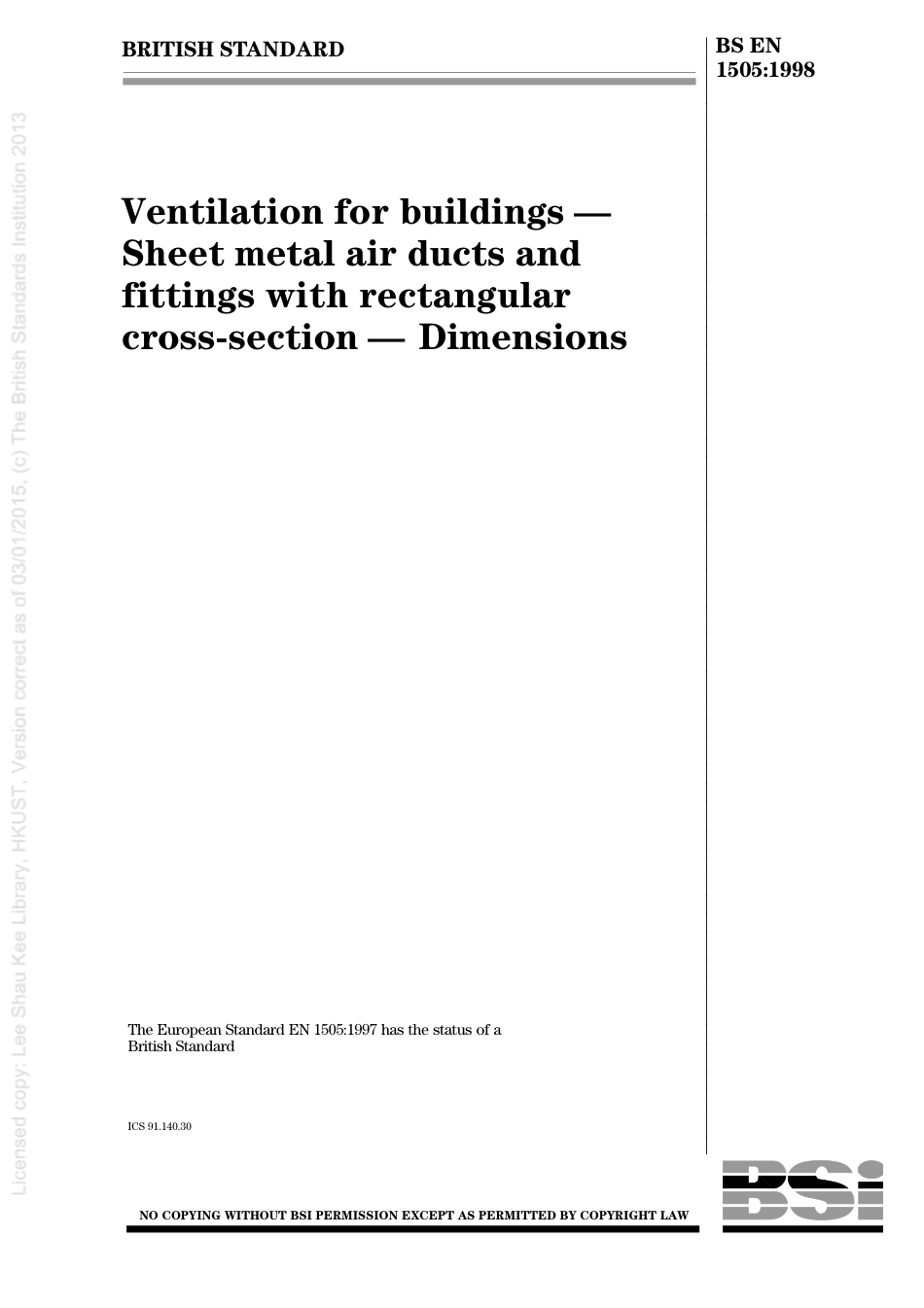 BS EN 01505-1998.pdf_第1页