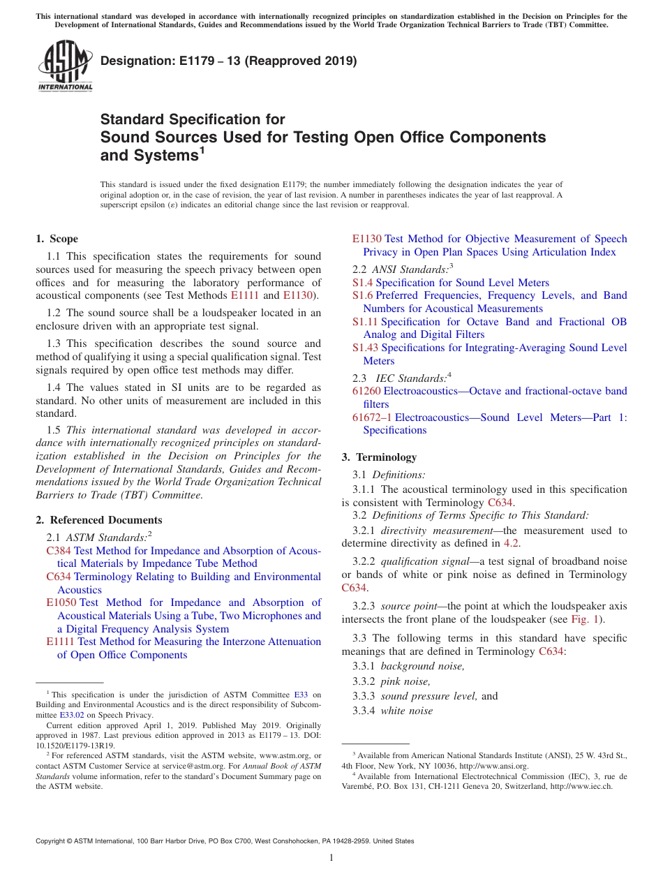 ASTM E1179 - 13 (2019).pdf_第1页
