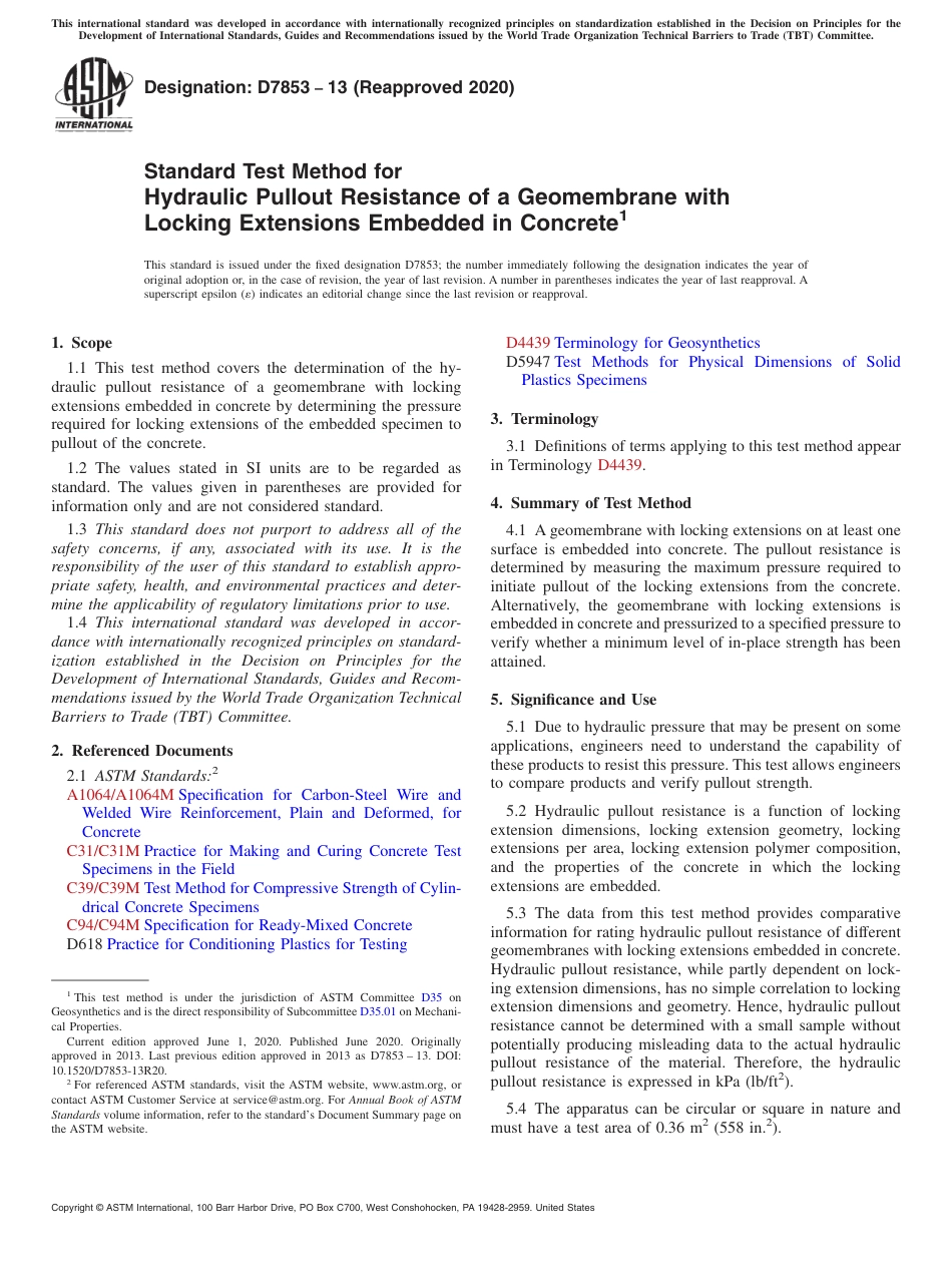 ASTM D7853 - 13 (2020).pdf_第1页