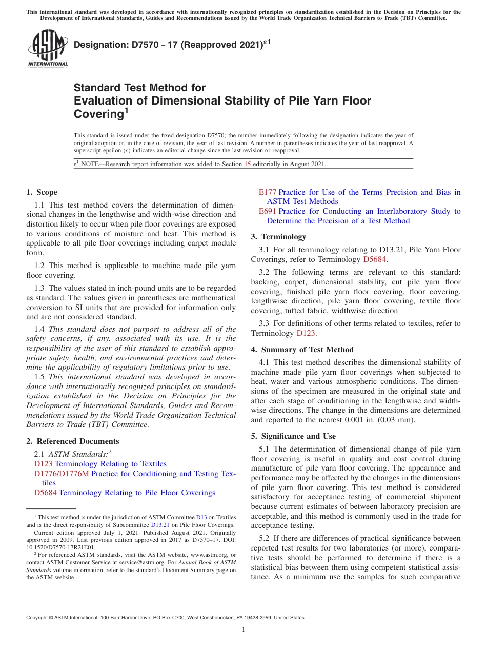 ASTM D7570 - 17 (2021)e1.pdf_第1页