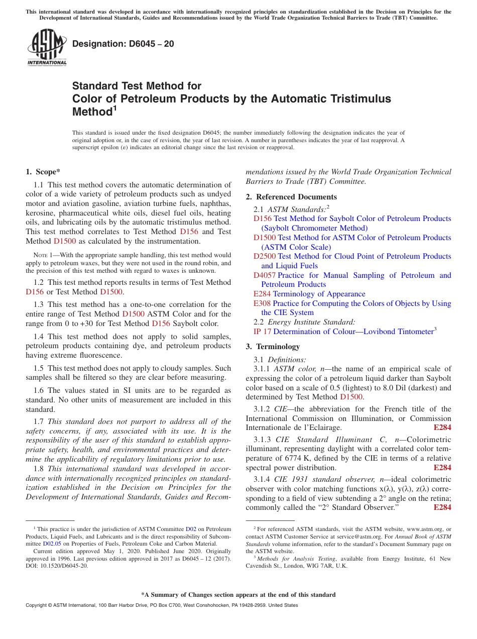 ASTM D6045 - 20.pdf_第1页