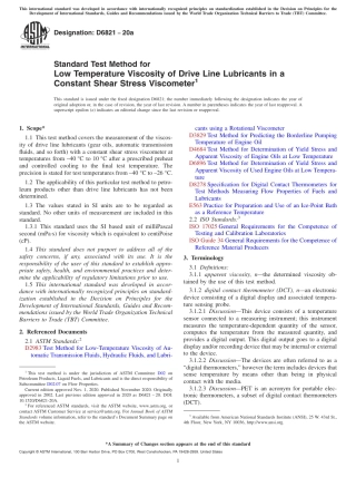 ASTM D6821 - 20a.pdf