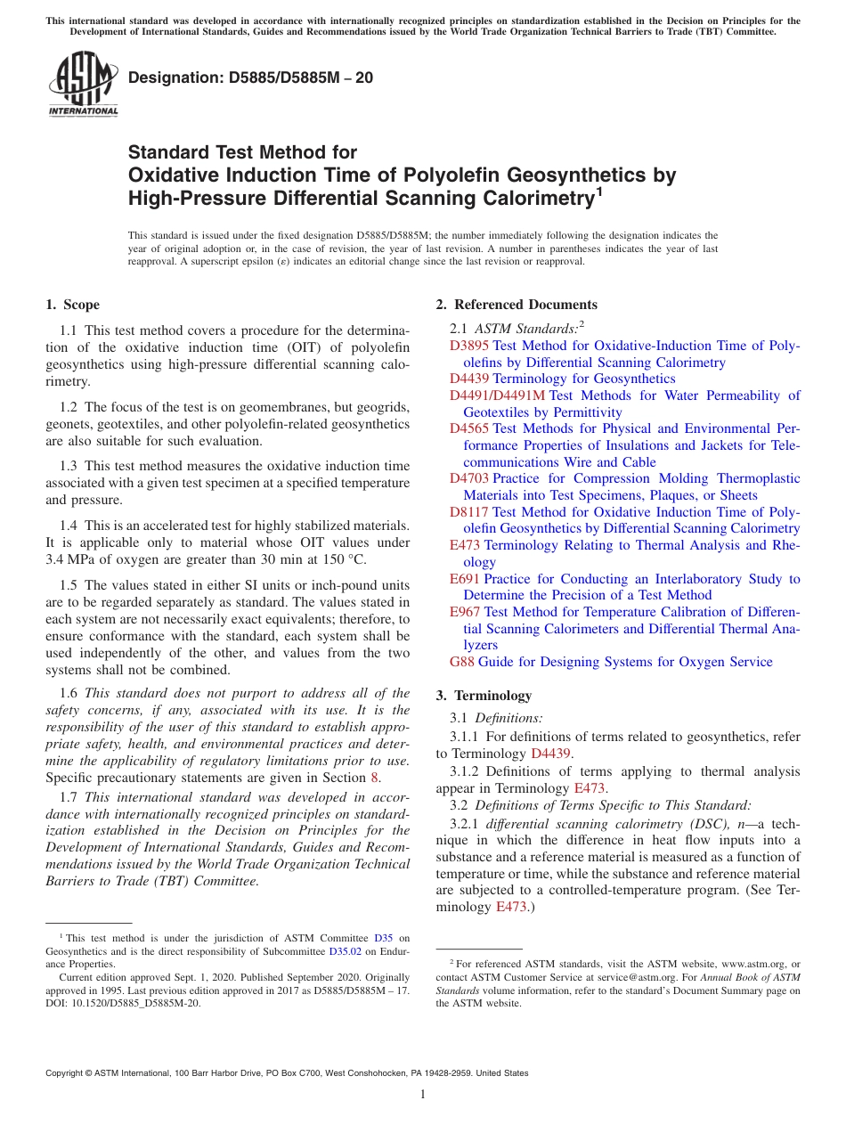 ASTM D5885 - D 5885M - 20.pdf_第1页