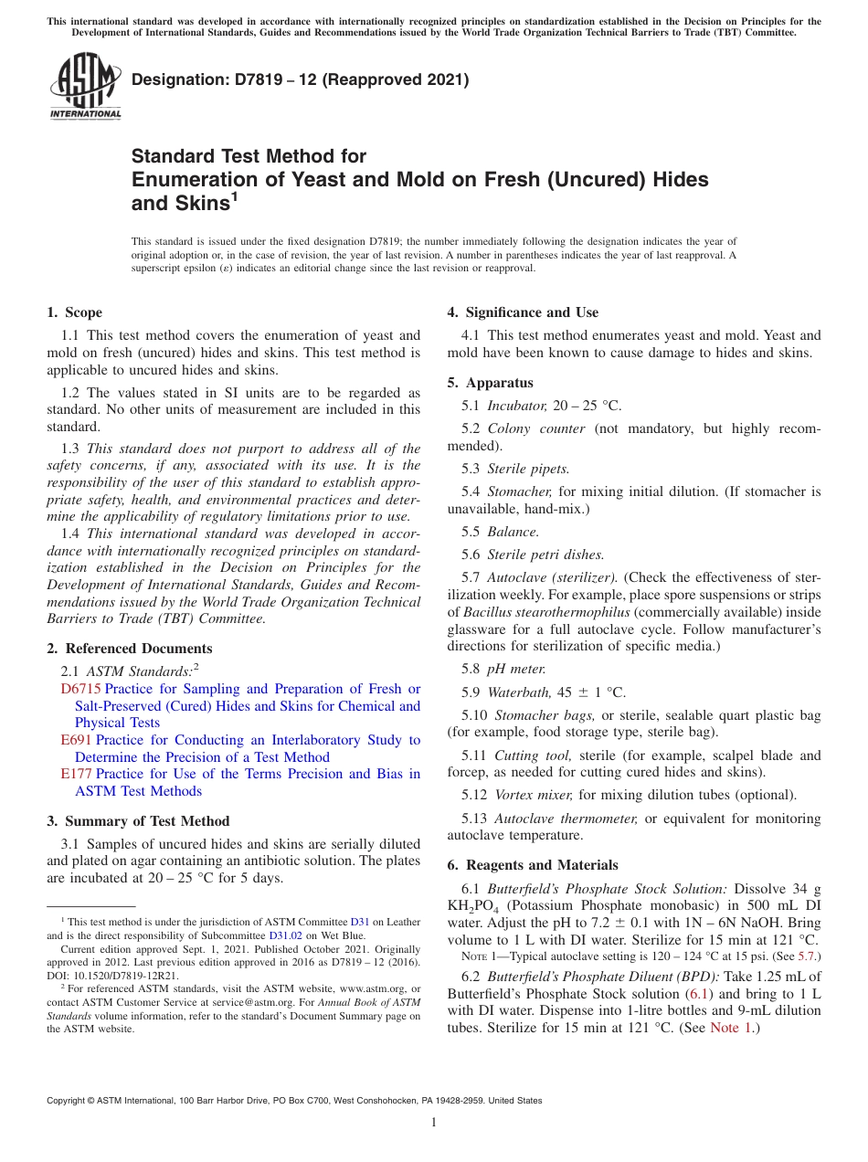 ASTM D7819 - 12 (2021).pdf_第1页