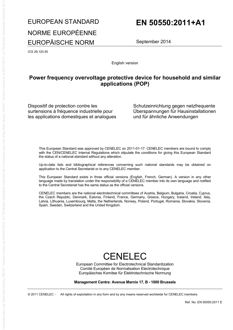 BS EN 50550-2011 + A1-2014.pdf_第3页