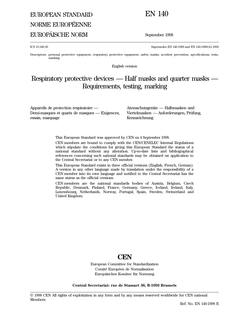 BS EN 00140-1999.pdf_第3页