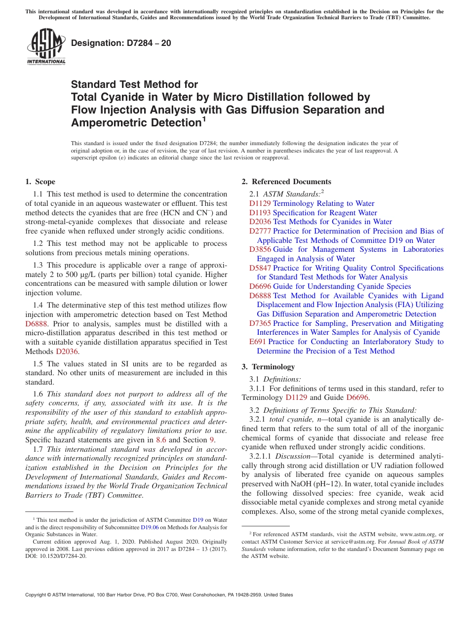 ASTM D7284 - 20.pdf_第1页