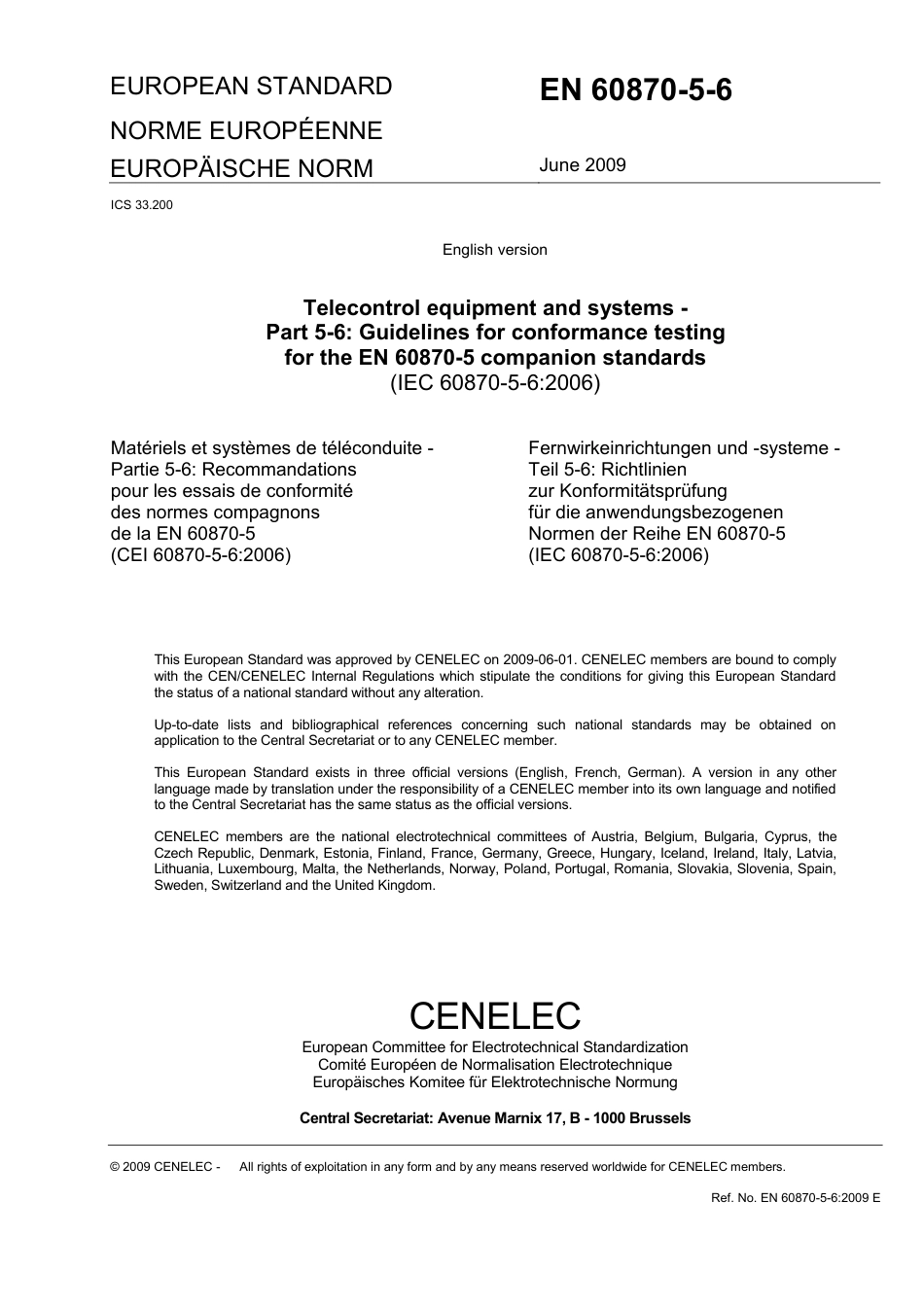 BS EN 60870-5-6-2009.pdf_第3页